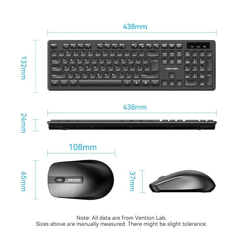Vention Wireless Keyboard and Mouse Set (Copy) Corporate Gifts Singapore