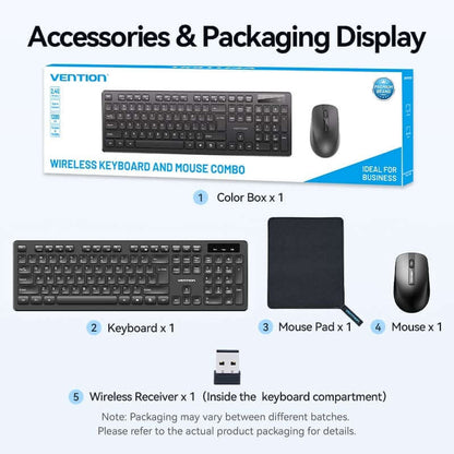 Vention Wireless Keyboard and Mouse Set (Copy) Corporate Gifts Singapore