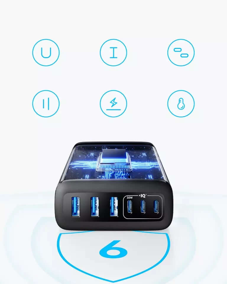 Anker Desktop Charger 3C 3A PD 112W Corporate Gifts Singapore