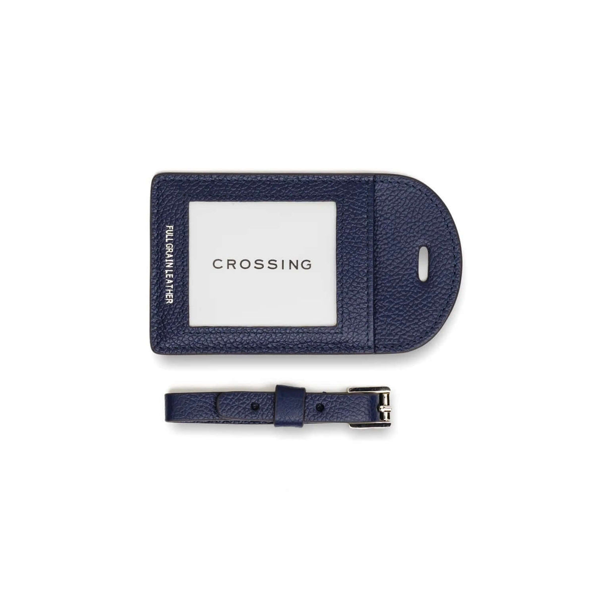 Crossing Milano Leather Luggage Tag Corporate Gifts Singapore