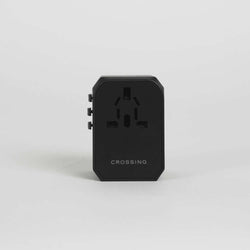 Crossing World Travel Adaptor with 4 X USB and 1 X USB-C Corporate Gifts Singapore
