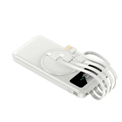 Wireless Powerbank with Detachable Cable and built in Phone Stand Corporate Gifts Singapore