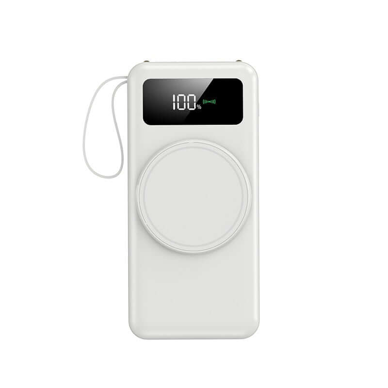 Wireless Powerbank with Detachable Cable and built in Phone Stand Corporate Gifts Singapore