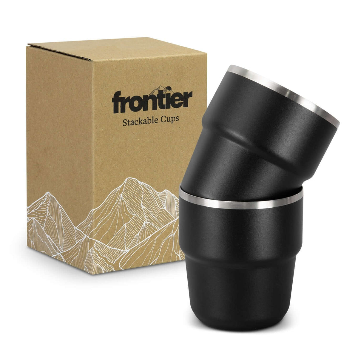 Frontier Stackable Cups - Set of 2 Corporate Gifts Singapore