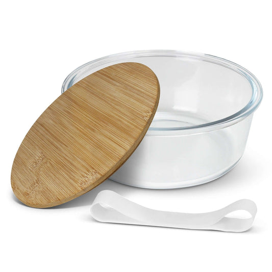 NATURA Iris Glass Food Container Corporate Gifts Singapore