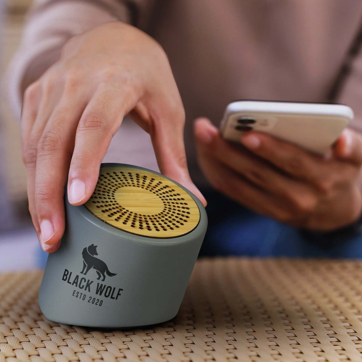 NATURA Limestone Bluetooth Mini Speaker Corporate Gifts Singapore