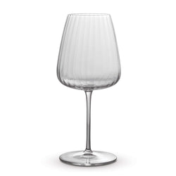 Luigi Bormioli Optica Bordeaux Glass, a stylish lead-free crystal glass ideal for corporate gift Singapore.