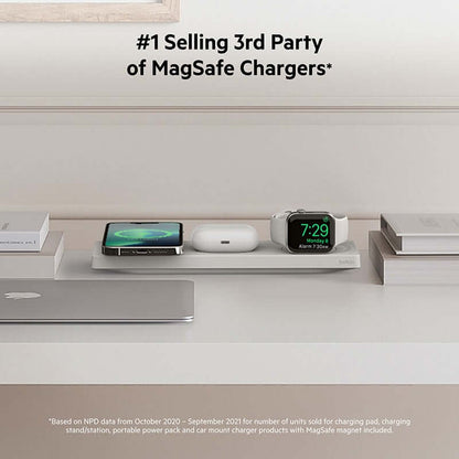 Belkin 3-in-1 Wireless Charging Pad with Official MagSafe Charging 15W Corporate Gifts Singapore
