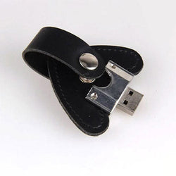 Heart-Shaped Leather Usb Flash Drive Corporate Gifts Singapore
