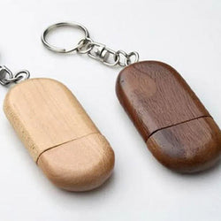 Wooden USB Flash Drive With Keyring Corporate Gifts Singapore
