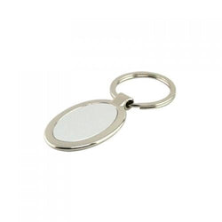 Metal Keychain In Oval Shape Corporate Gifts Singapore