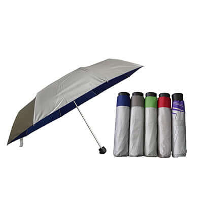 Silver Coated Lightweight Foldable Umbrella Corporate Gifts Singapore