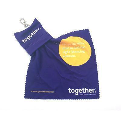 Mobile Microfiber Cleaning Cloth with Pouch Corporate Gifts Singapore