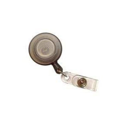 Pull Reel | Opaque Clear Black Round Corporate Gifts Singapore
