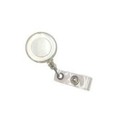 Pull Reel | Opaque Clear White Round Corporate Gifts Singapore