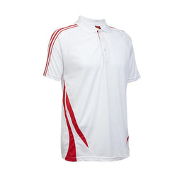 Quick Dry Unisex Polo T-shirt with Stripes accents Corporate Gifts Singapore