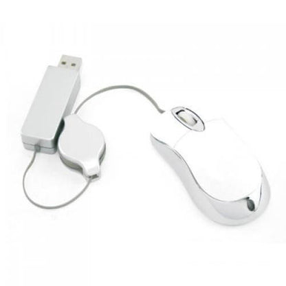Retractable Mouse with 2 Port Hub Corporate Gifts Singapore