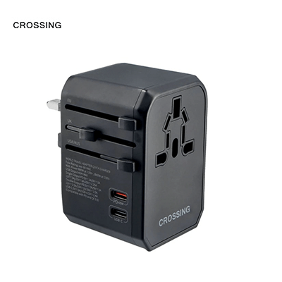 Crossing World Travel Adapter 45w With 2 USB C And 2 USB 3.0 A Corporate Gifts Singapore