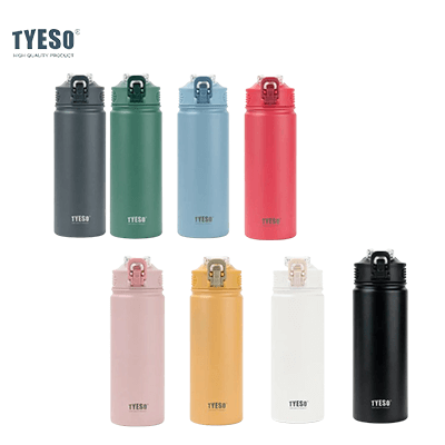 TYESO Wander Stainless Steel Sports Bottle With Straw 20oz Corporate Gifts Singapore