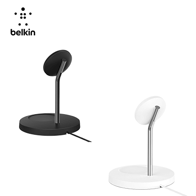 Belkin BoostCharge Pro 2in1 Wireless Charger Stand with MagSafe 15W Corporate Gifts Singapore