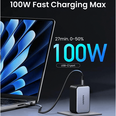 UGREEN Nexode X 100W USB C Charger - 3 Ports GaN Fast Charger Corporate Gifts Singapore