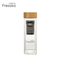 Made By Fressko Tour 13oz Infuser Glass Flask Corporate Gift Singapore