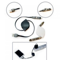 Solotech 2 In 1 Retractable Cable Corporate Gifts Singapore