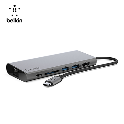 Belkin F4U092btSGY USB-C 6-in-1 Multimedia Hub Corporate Gifts Singapore