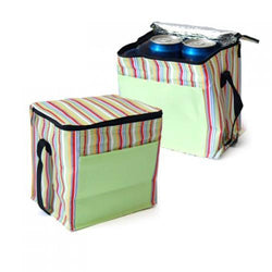 Striped Insulated Cooler Bag Corporate Gifts Singapore