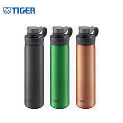 Tiger 1,500ml Bubble Logic Thermal Stainless Steel Bottle MTA-T150 in black, green, and copper colors.