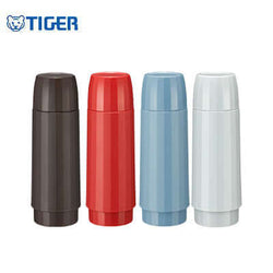 Tiger 300ml Cup Style Stainless Steel Bottle MSK-A030 in four colors including red and blue, ideal for gifts.