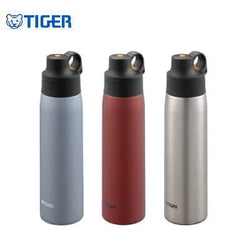 Tiger 500ml Stainless Steel Bottle with S/Steel Straw MCS-A050 in three colors for corporate gift ideas.