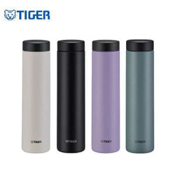 Tiger 600ml Stainless Steel Bottle MMZ-W060 in trendy colors, dishwasher-safe design for hygienic cleaning.