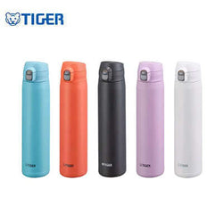Tiger 880ml Vacuum Insulated Stainless Steel Bottle MTR-W088 in various colors - a perfect corporate gift.