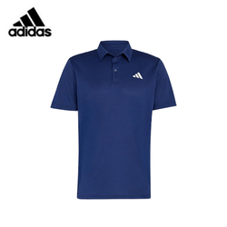 Adidas Tennis Fab Polo Tee in navy blue, perfect for athletes and corporate gifts.