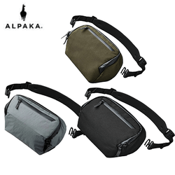 ALPAKA Vertex Pouch in three colors with detachable shoulder strap, ideal for corporate gift.