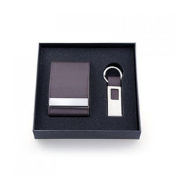 Voyaran Double Side Name Card Holder With Keychain Corporate Gifts Singapore