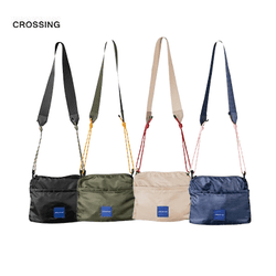 Crossing Kai Crossbody Bag in multiple colors with adjustable straps, ideal for stylish and functional corporate gifts.