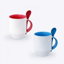 Zecore Sublimation Mug With Spoon Corporate Gifts Singapore