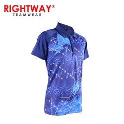 Rightway MOF 31 Neon-Tech Abstract Collared Sublimation Corporate Gifts Singapore