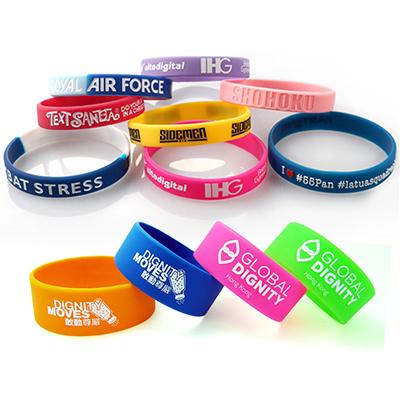 Custom Silicone Wristband Corporate Gifts Singapore