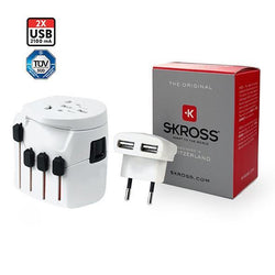 SKROSS World Travel Adapter PRO Plus USB Corporate Gifts Singapore