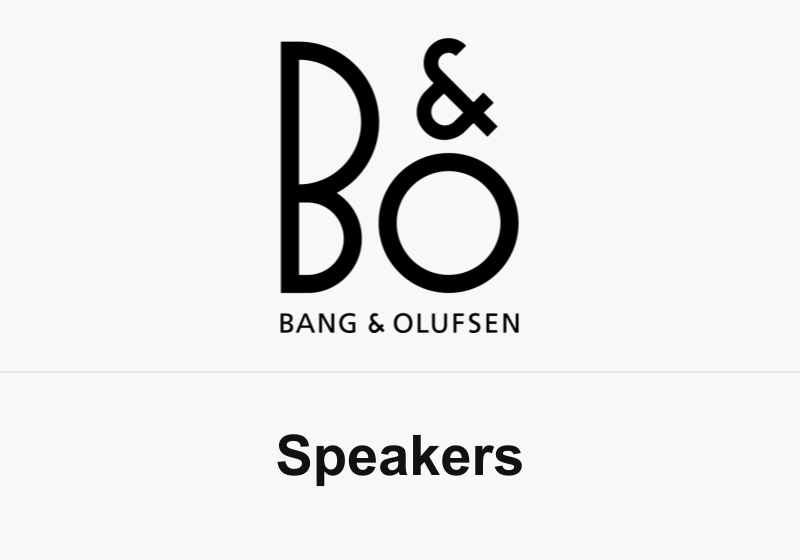 Bang & Olufsen Speakers for Campaign Gifts