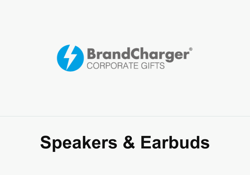 BrandCharger Speakers & Earbuds for Promotional Gifts