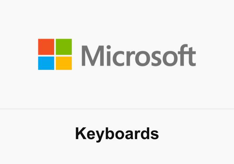 Microsoft Keyboards & Desktop Sets for Campaign Gifts
